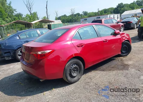 2018 Toyota Corolla Le из США, поврежденный, VIN 2T1BURHE1JC041049